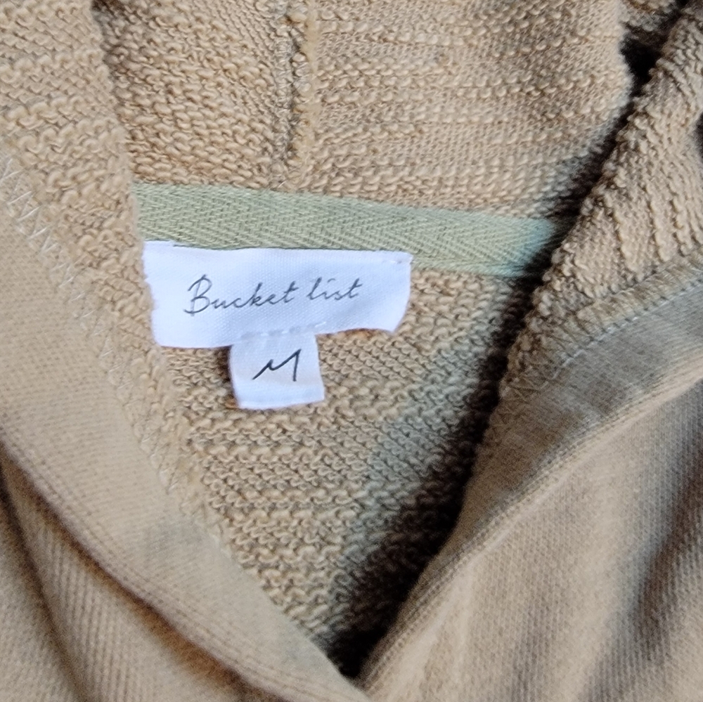 Bucket List | Washed French Terry Oversized Hoodie - Picture 3 of 10